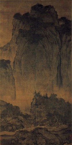 Fan Kuan, Travelers Among Mountains and Streams. Image source: China Online Museum.