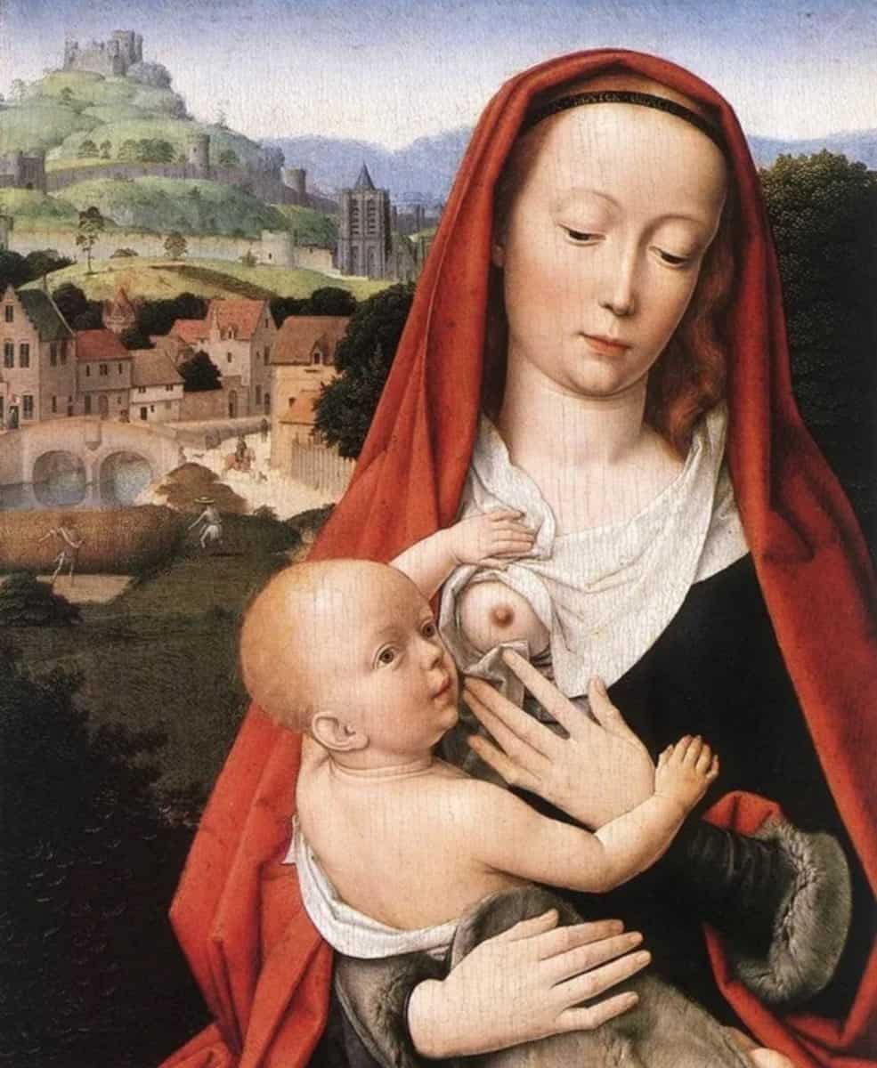 Gerard David, Mary and Child, 1490