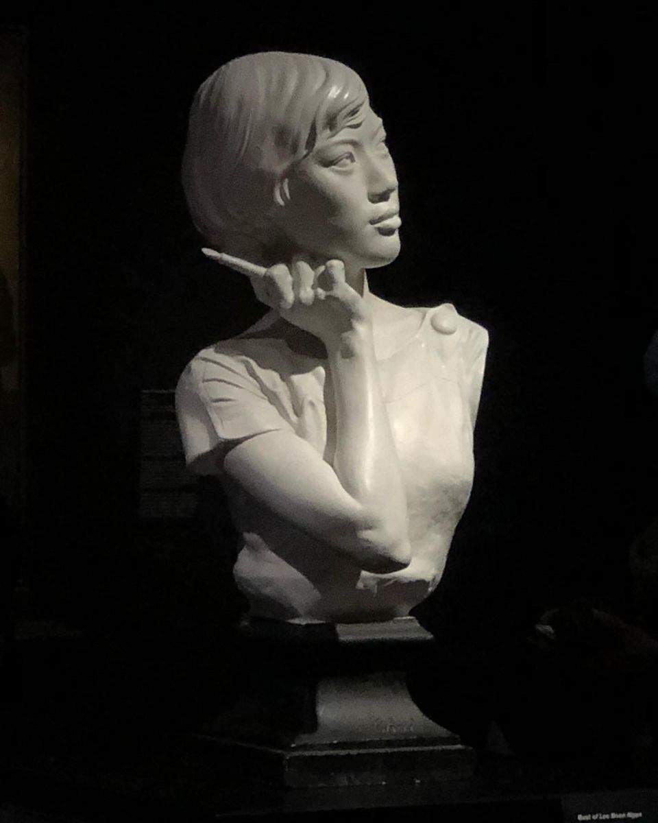 Bust of Zubir Said wife Lee Boon Ngan